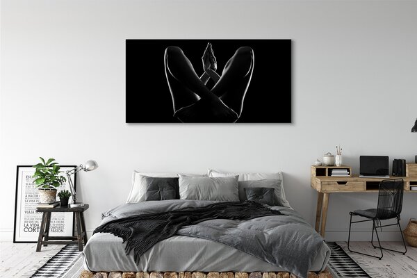 Tablouri canvas Picioarele și mâinile