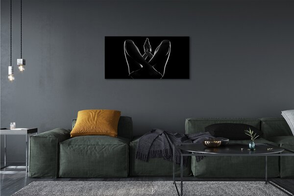 Tablouri canvas Picioarele și mâinile