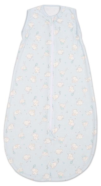 Set 2 saci dormit copii de vara 0-18 luni Kidizi Elefun Blue On A Cloud Pastel, 80 cm, 0.5 tog