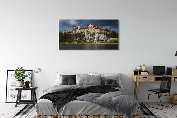 Tablouri canvas Cracovia castel River