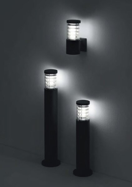 Ideal Lux - Lampă de exterior TRONCO 1xE27/42W/230V 60 cm IP65 gri