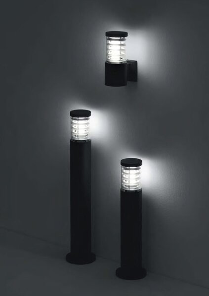 Ideal Lux - Lampă de exterior TRONCO 1xE27/42W/230V 80 cm IP65 gri