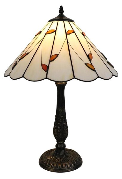 Brilagi - Lampă de masă Tiffany FOLIA 2xE27/60W/230V
