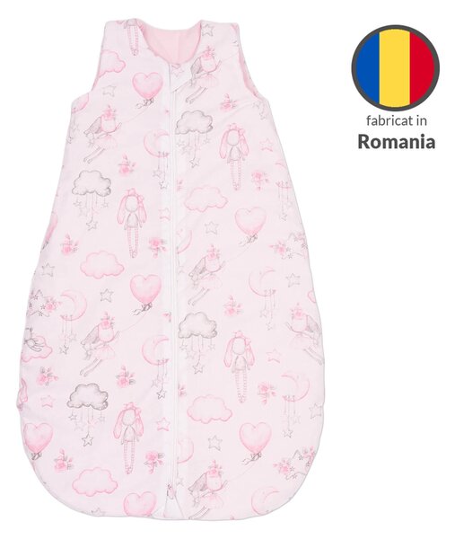 Sac de dormit copii 0-9 luni Kidizi Fairy Clouds, 0.5 tog