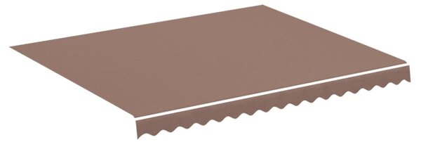 Pânză de rezervă pentru copertină, maro, 3x2,5 m