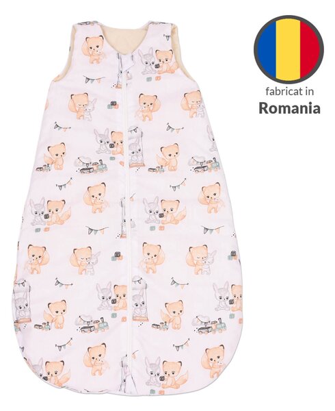 Sac de dormit copii 0-9 luni Kidizi Best Friends, 1 tog
