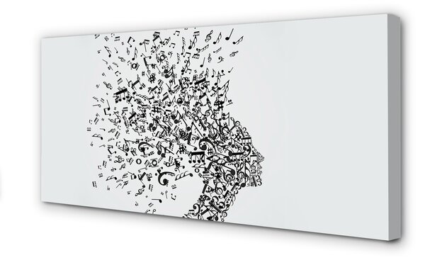 Tablouri canvas notele de cap