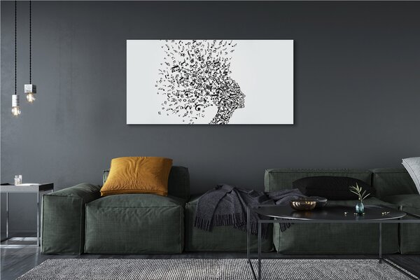 Tablouri canvas notele de cap
