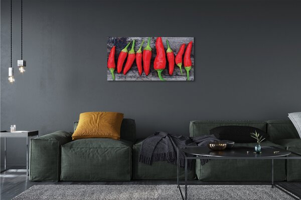 Tablouri canvas ardei roșu