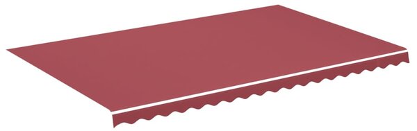 Pânză de rezervă pentru copertină, roșu vișiniu, 5x3 m