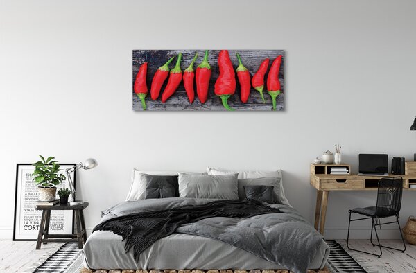 Tablouri canvas ardei roșu