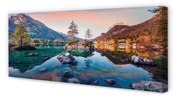 Tablouri canvas toamnă lac de munte Germania alps