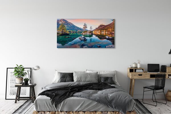 Tablouri canvas toamnă lac de munte Germania alps