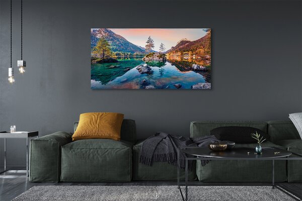 Tablouri canvas toamnă lac de munte Germania alps