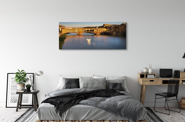 Tablouri canvas poduri Italia Sunrise