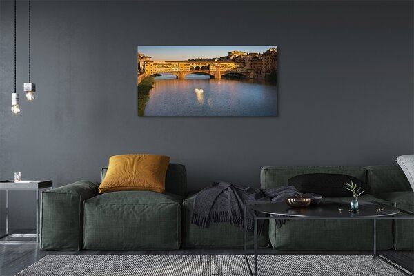 Tablouri canvas poduri Italia Sunrise