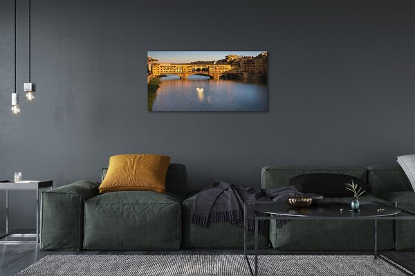 Tablouri canvas poduri Italia Sunrise