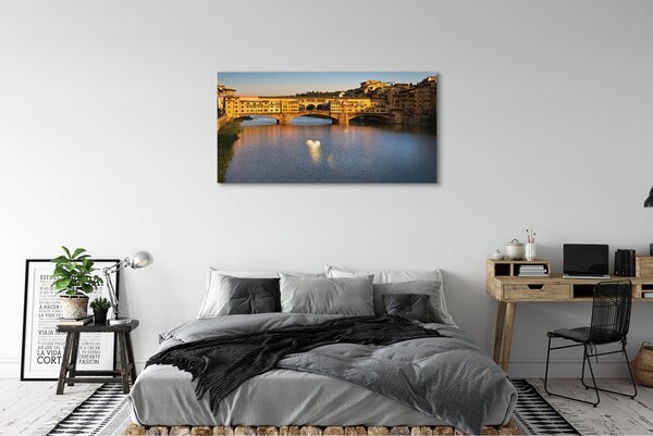 Tablouri canvas poduri Italia Sunrise