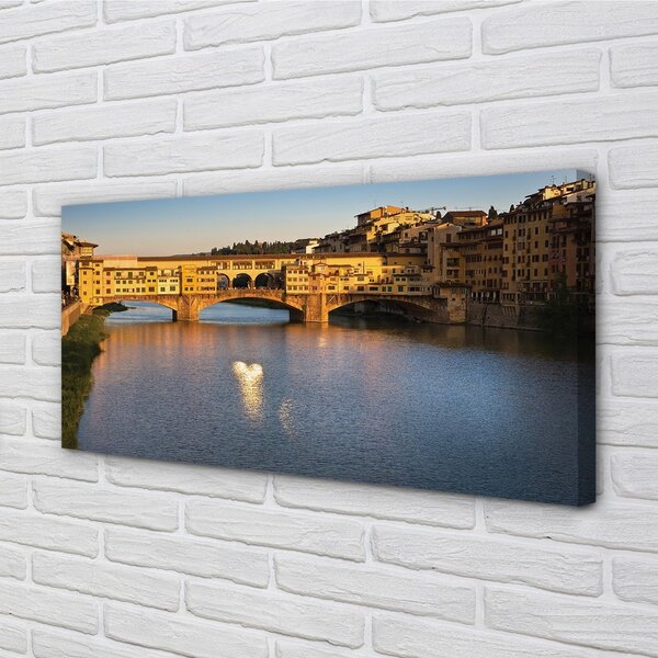 Tablouri canvas poduri Italia Sunrise