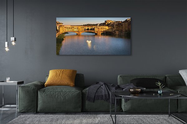 Tablouri canvas poduri Italia Sunrise