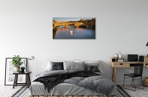 Tablouri canvas poduri Italia Sunrise