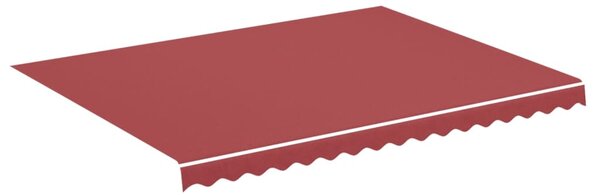 Pânză de rezervă pentru copertină, roșu vișiniu, 4x3 m