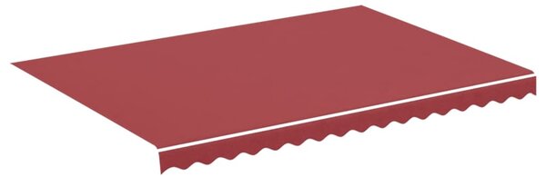 Pânză de rezervă pentru copertină, roșu vișiniu, 3,5x2,5 m