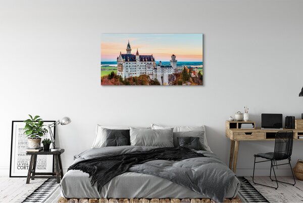 Tablouri canvas Germania Castelul toamna Munchen