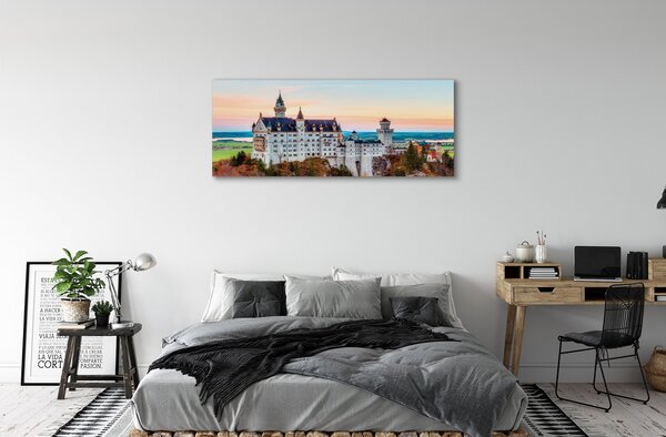 Tablouri canvas Germania Castelul toamna Munchen