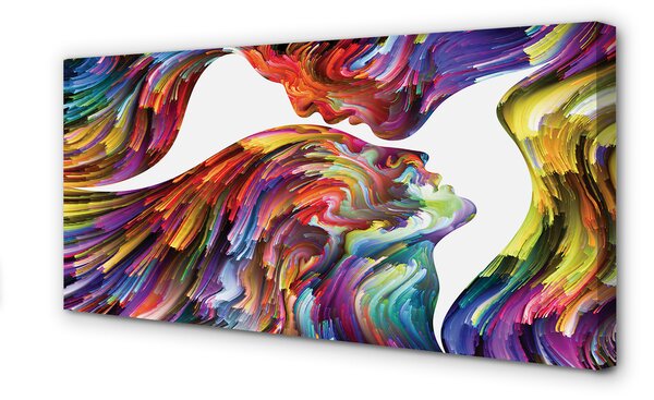 Tablouri canvas fețe imagine color