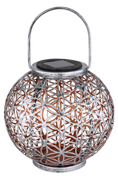 Globo Lighting Solar lampă solară de podea 1x0.06 W argint 36741