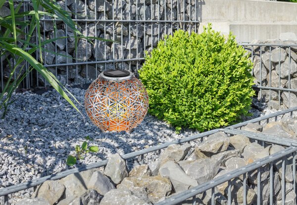 Globo Lighting Solar lampă solară de podea 1x0.06 W argint 36741