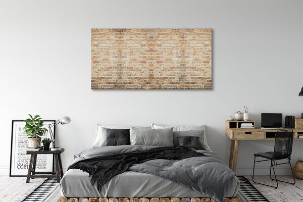 Tablouri canvas caramida perete Vintage
