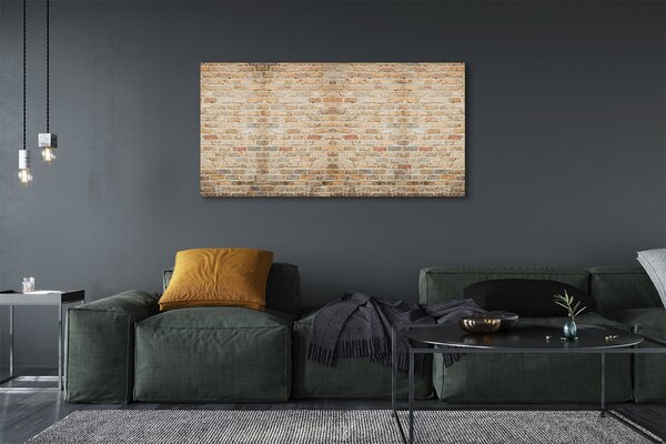Tablouri canvas caramida perete Vintage