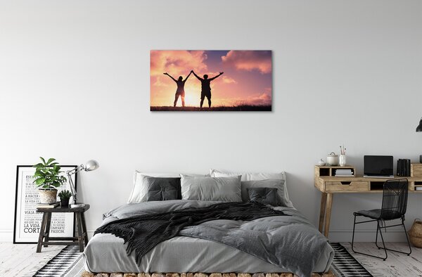 Tablouri canvas Oamenii de vest