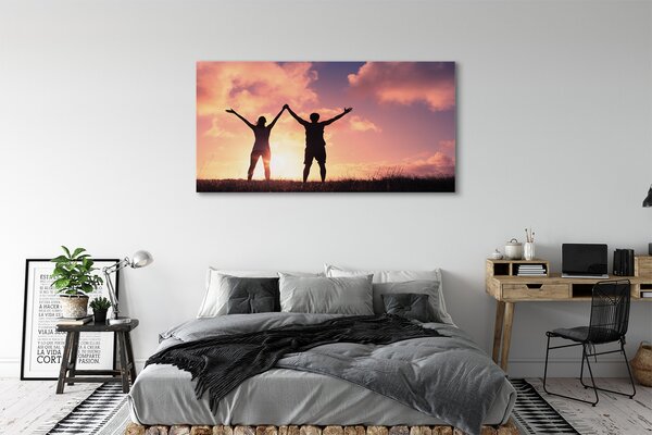 Tablouri canvas Oamenii de vest