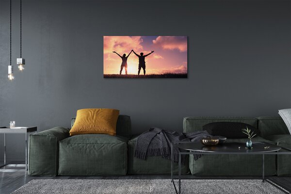 Tablouri canvas Oamenii de vest