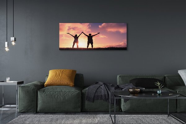 Tablouri canvas Oamenii de vest