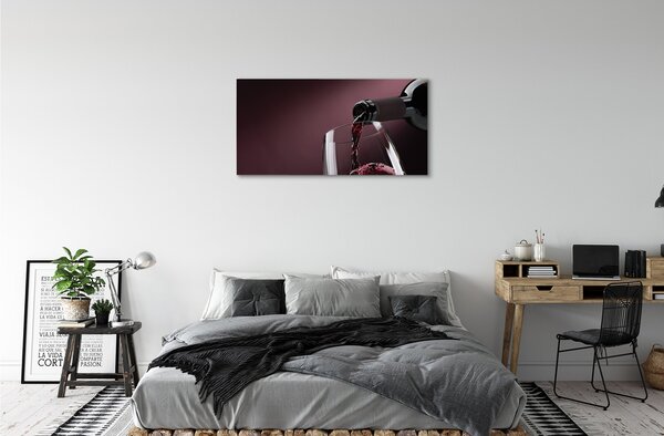 Tablouri canvas vin alb Maroon