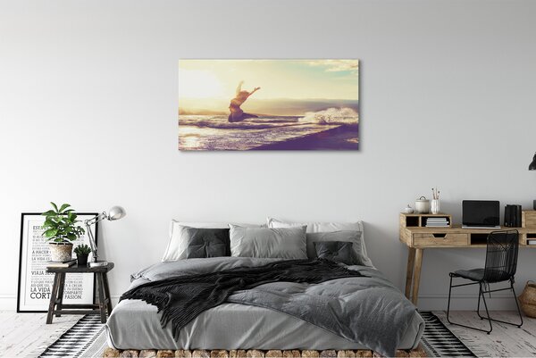 Tablouri canvas nori lac de sex feminin
