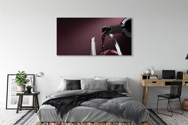 Tablouri canvas vin alb Maroon
