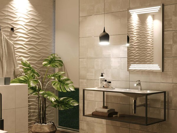 Oglindă LED cu iluminare M17 premium
