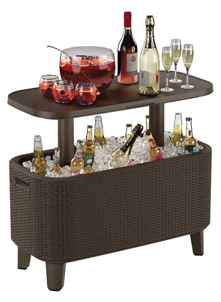 Masă de grădină cu frapieră 83.5x40.5 cm Bevy – Keter