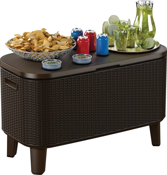 Masă de grădină cu frapieră 83.5x40.5 cm Bevy – Keter