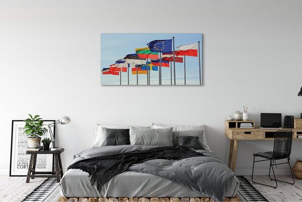 Tablouri canvas O mulțime de steaguri