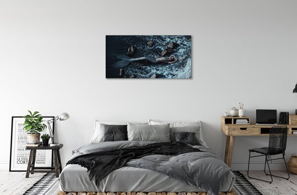 Tablouri canvas sirenă de mare