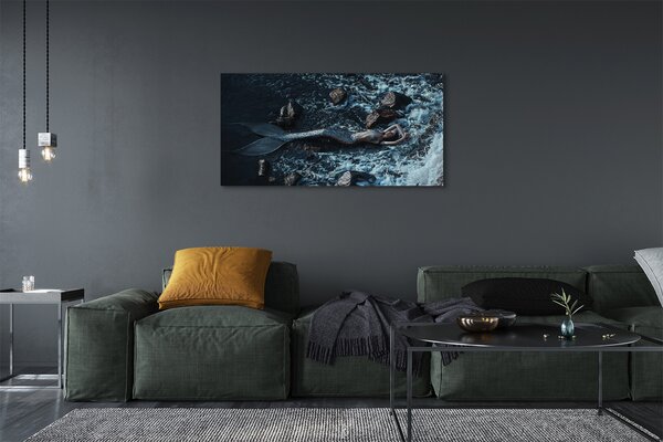 Tablouri canvas sirenă de mare