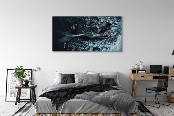 Tablouri canvas sirenă de mare