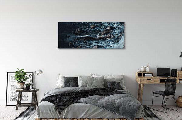 Tablouri canvas sirenă de mare