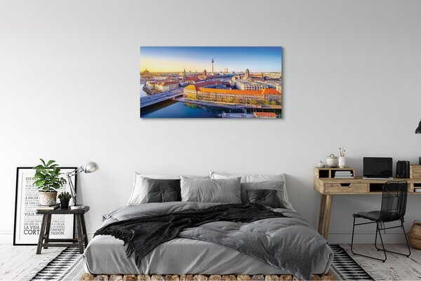 Tablouri canvas poduri fluviale Berlin